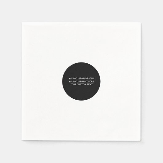 Erstellen Sie Ihr eigenes Personalisiert Serviette (Vorderseite)
