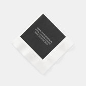 Erstellen Sie Ihr eigenes Personalisiert Serviette (Ecke)