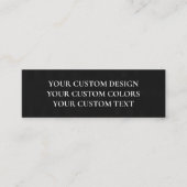 Erstellen Sie Ihr eigenes Personalisiert Telefonnummerkarte (Vorderseite)