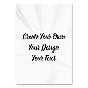 Erstellen Sie Ihr eigenes Personalisiert Tischnummer