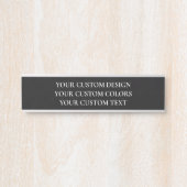 Erstellen Sie Ihr eigenes Personalisiert Türschild (Vorderseite )