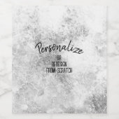 Erstellen Sie Ihr eigenes Personalisiert Weinetikett (Einzelnes Label)