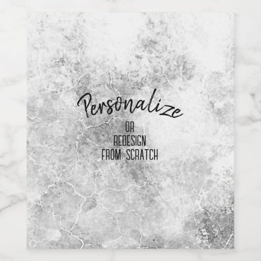 Erstellen Sie Ihr eigenes Personalisiert Weinetikett (Einzelnes Label)