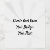 Erstellen Sie Ihr eigenes Personalisiert Weinetikett (Einzelnes Label)