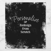 Erstellen Sie Ihr eigenes Personalisiert Weinetikett (Einzelnes Label)