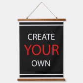 Erstellen Sie Ihr eigenes - personalisiertes 3x-Po Wandteppich Mit Holzrahmen (Vorderseite 2)