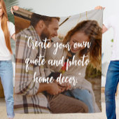Erstellen Sie Ihr eigenes Personalisiertes Angebot Fleecedecke