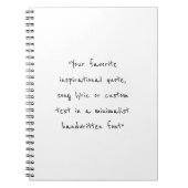 Erstellen Sie Ihr eigenes Personalisiertes Angebot Notizblock (Vorderseite)