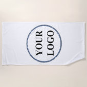 Erstellen Sie Ihr eigenes Personalisiertes Badetuc Strandtuch (Vorderseite)