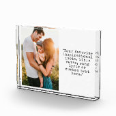 Erstellen Sie Ihr eigenes Personalisiertes Bild un Fotoblock (Rechts)