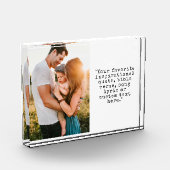 Erstellen Sie Ihr eigenes Personalisiertes Bild un Fotoblock (Links)