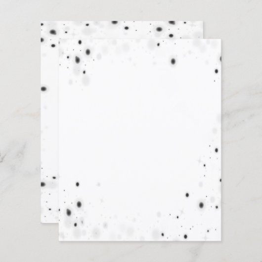 Erstellen Sie Ihr eigenes Personalisiertes Blatt (Vorne/Hinten)