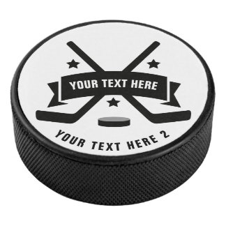 Erstellen Sie Ihr eigenes Personalisiertes Eis Eishockey Puck