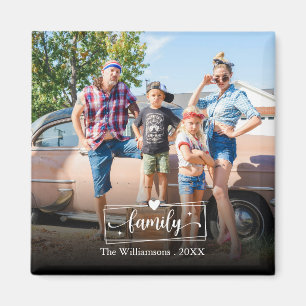 Erstellen Sie Ihr eigenes personalisiertes Familie Magnet