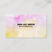 Erstellen Sie Ihr eigenes Personalisiertes, farben Visitenkarte (Vorderseite)