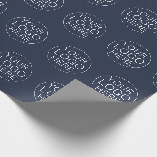 Erstellen Sie Ihr eigenes Personalisiertes Firmenl Geschenkpapier (Ecke)