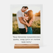 Erstellen Sie Ihr eigenes Personalisiertes Foto-An Acrylschild (Vorderseite)