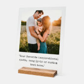 Erstellen Sie Ihr eigenes Personalisiertes Foto-An Acrylschild (Winkel)