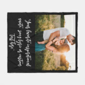 Erstellen Sie Ihr eigenes Personalisiertes Foto-An Fleecedecke (Vorderseite (Horizontal))