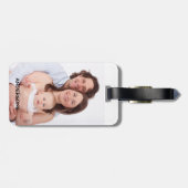 Erstellen Sie Ihr eigenes Personalisiertes Foto Gepäckanhänger (Rückseite horizontal)