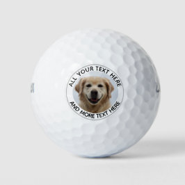 Erstellen Sie Ihr eigenes Personalisiertes Foto Golfball