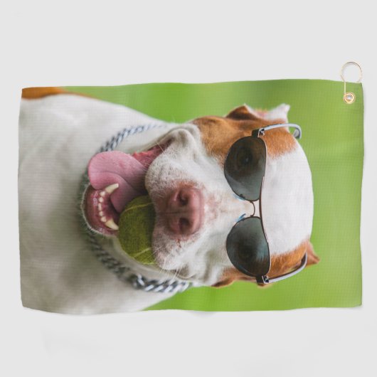 Erstellen Sie Ihr eigenes Personalisiertes Foto Golfhandtuch (Horizontal)