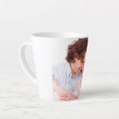 Erstellen Sie Ihr eigenes Personalisiertes Foto Milchtasse (Linke Ecke)