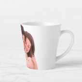 Erstellen Sie Ihr eigenes Personalisiertes Foto Milchtasse (Rechts)