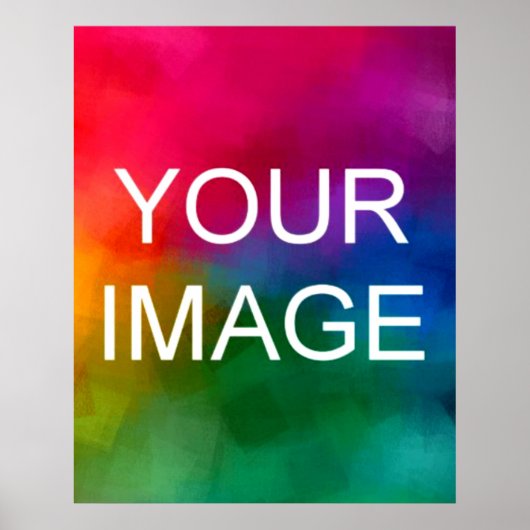 Erstellen Sie Ihr eigenes Personalisiertes Foto Mo Poster (Vorne)