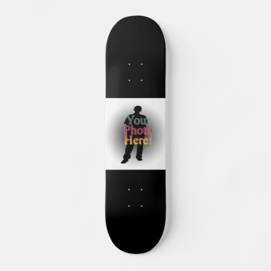 Erstellen Sie Ihr eigenes Personalisiertes Foto Skateboard (Vorderseite)