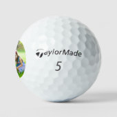 Erstellen Sie Ihr eigenes Personalisiertes Foto Ta Golfball (Logo)