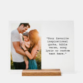 Erstellen Sie Ihr eigenes Personalisiertes Foto un Acrylschild (Vorderseite)