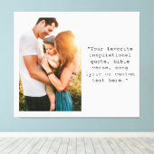 Erstellen Sie Ihr eigenes Personalisiertes Foto un Leinwanddruck (Insitu (Holzboden))