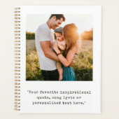 Erstellen Sie Ihr eigenes Personalisiertes Foto un Planer (Vorderseite)