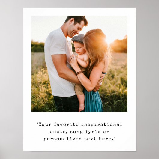 Erstellen Sie Ihr eigenes Personalisiertes Foto un Poster (Vorne)