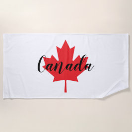 Erstellen Sie Ihr eigenes Personalisiertes Kanada  Strandtuch