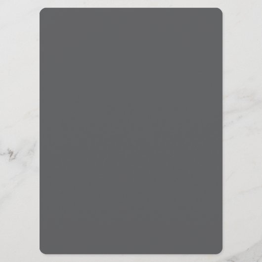 Erstellen Sie Ihr eigenes Personalisiertes Menü Menükarte (Rückseite)