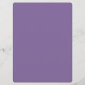 Erstellen Sie Ihr eigenes Personalisiertes Menü Menükarte (Rückseite)