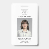 Erstellen Sie Ihr eigenes personalisiertes Mitarbe Ausweis (Vorderseite)