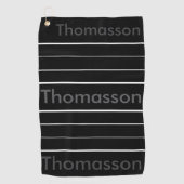 Erstellen Sie Ihr eigenes Personalisiertes Monogra Golfhandtuch (Vorderseite)