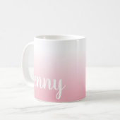 Erstellen Sie Ihr eigenes Personalisiertes Ombre Kaffeetasse (Vorderseite Links)
