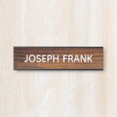 Erstellen Sie Ihr eigenes Personalisiertes rustika Türschild (Vorderseite )