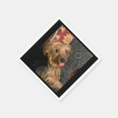 Erstellen Sie Ihr eigenes persönliches Foto Serviette (Ecke)