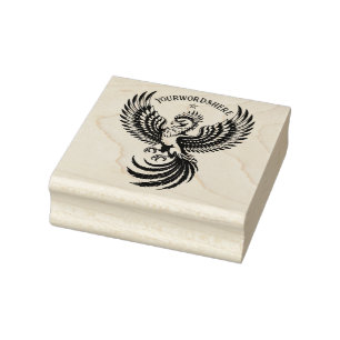 Erstellen Sie Ihr eigenes Pheonix Rising-Logo Gummistempel