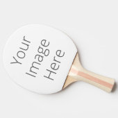 Erstellen Sie Ihr eigenes Ping Pong Paddel Tischtennis Schläger (Seitenansicht)
