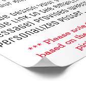 Erstellen Sie Ihr eigenes Poster (Ecke)