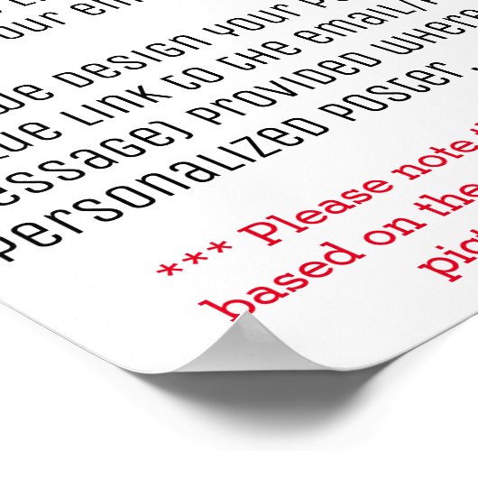 Erstellen Sie Ihr eigenes Poster (Ecke)