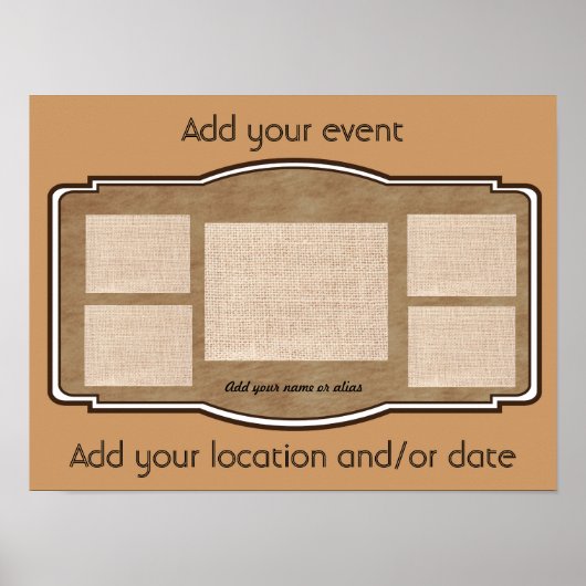 Erstellen Sie Ihr eigenes Poster (Vorne)