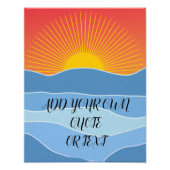 erstellen Sie Ihr eigenes Poster (Vorne)