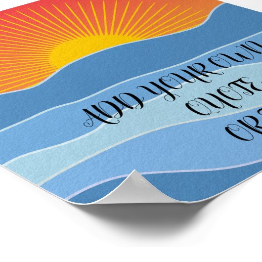 erstellen Sie Ihr eigenes Poster (Ecke)